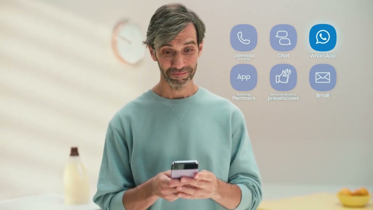 Samsung Customer Service Contáctanos vía WhatsApp YouTube