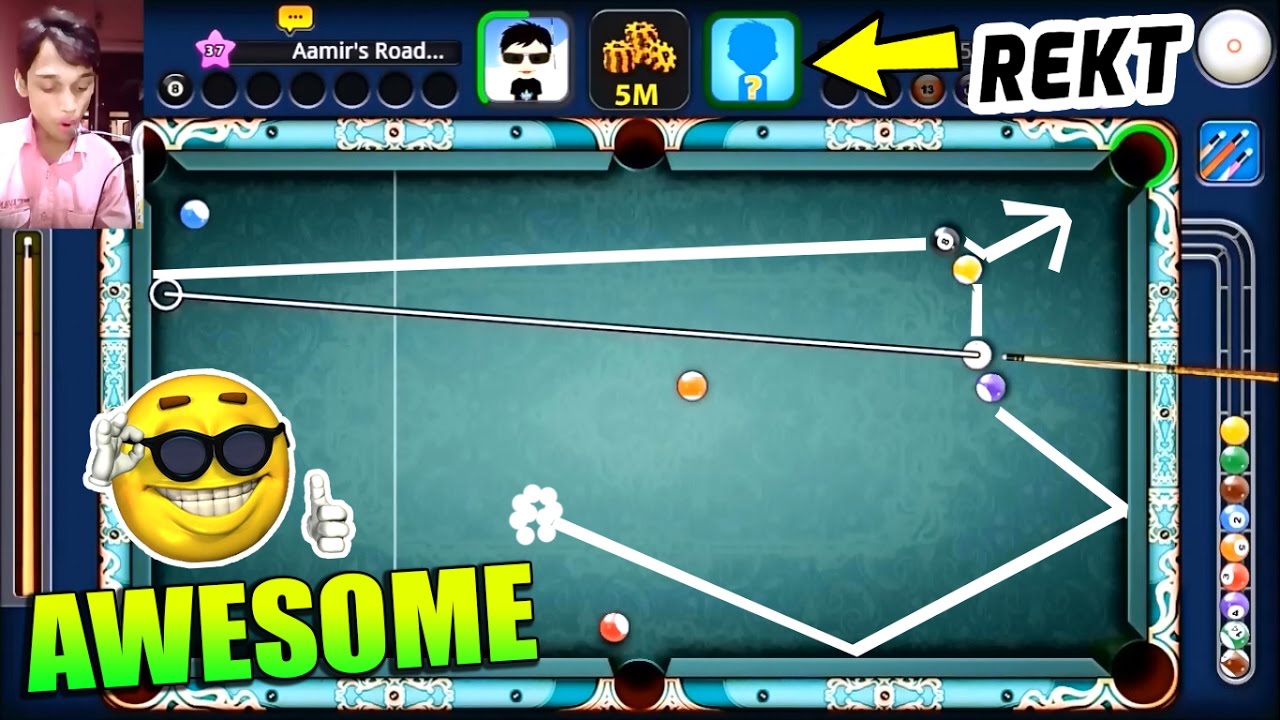 8 Ball Pool Sensational Shot In Paris Opponent Rages Quits Increasing Coins W Aamir Youtube