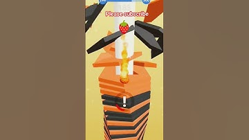 Stackball Game Video LV299-300🍓 #gaming #shorts #trending #stackball #gamingvideo #psclegendgamer