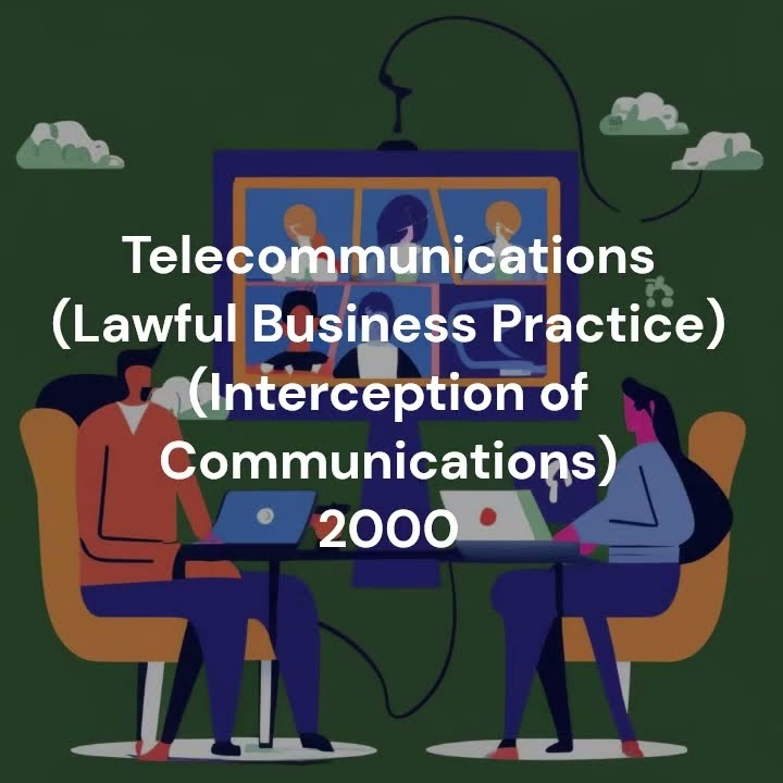 Telecommunications lawful business practice interception of