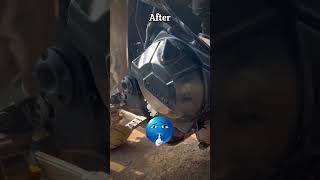 Kawasaki Engine Cover Restoration: Brand New Look! 🔥