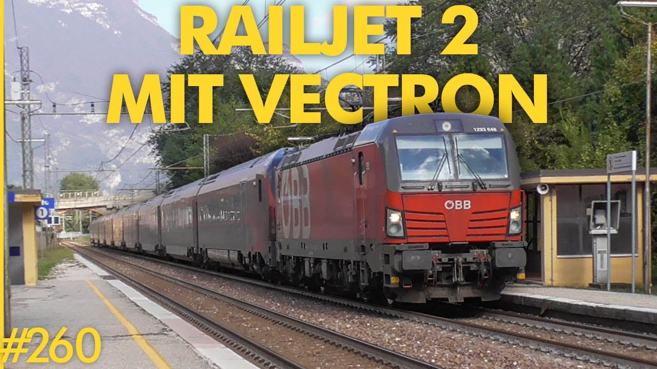 #260 BRENNERBAHN | IC, EC und Güterverkehr in Branzoll, Peri und Borghetto