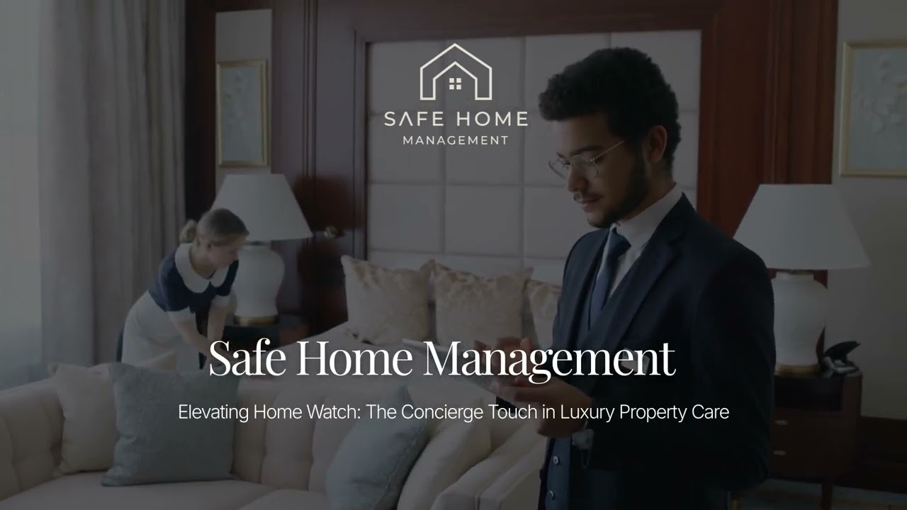 Managing a luxury home while you're away!