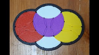 Tie and Navette Mini by Nathaniel Virgo (4 circles)