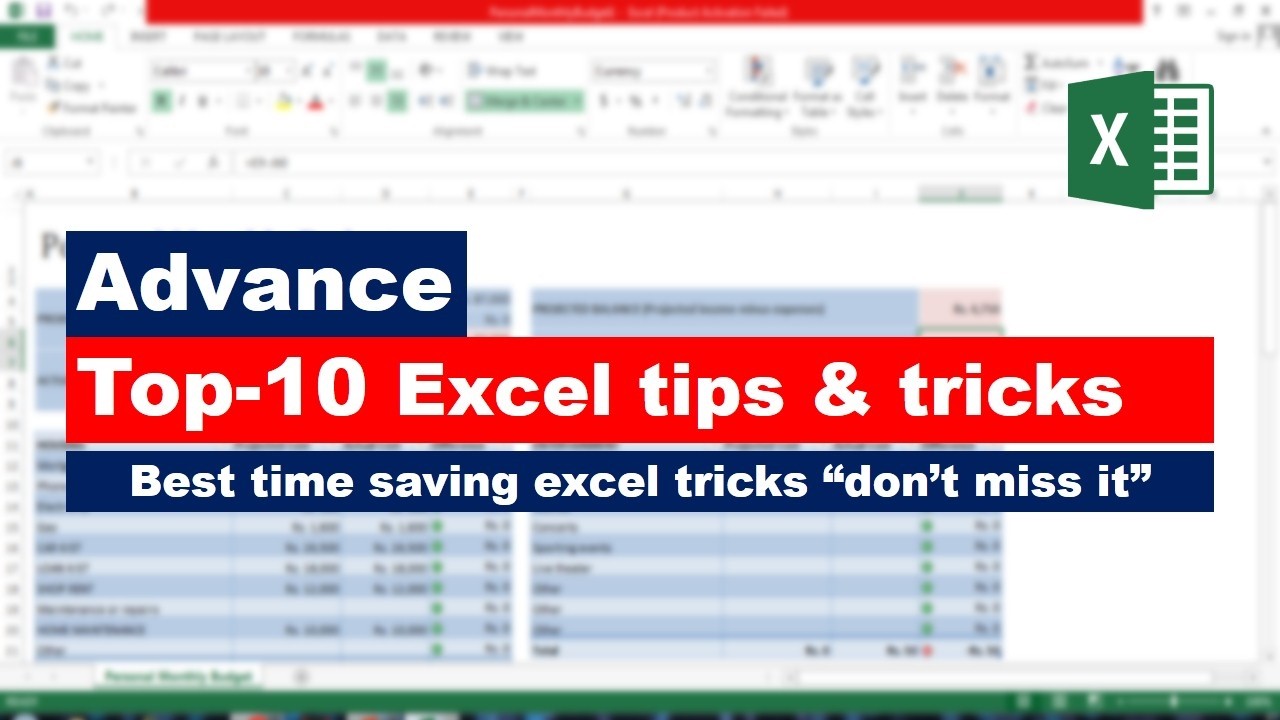 10 excel tricks 2026 that you must know | excel tips and tricks - YouTube