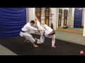 Various mawashi geri work from the ground karate kumite kihon kata