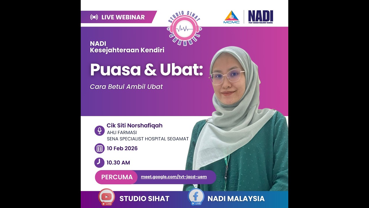 Puasa & Ubat: Cara Betul Ambil Ubat | W123