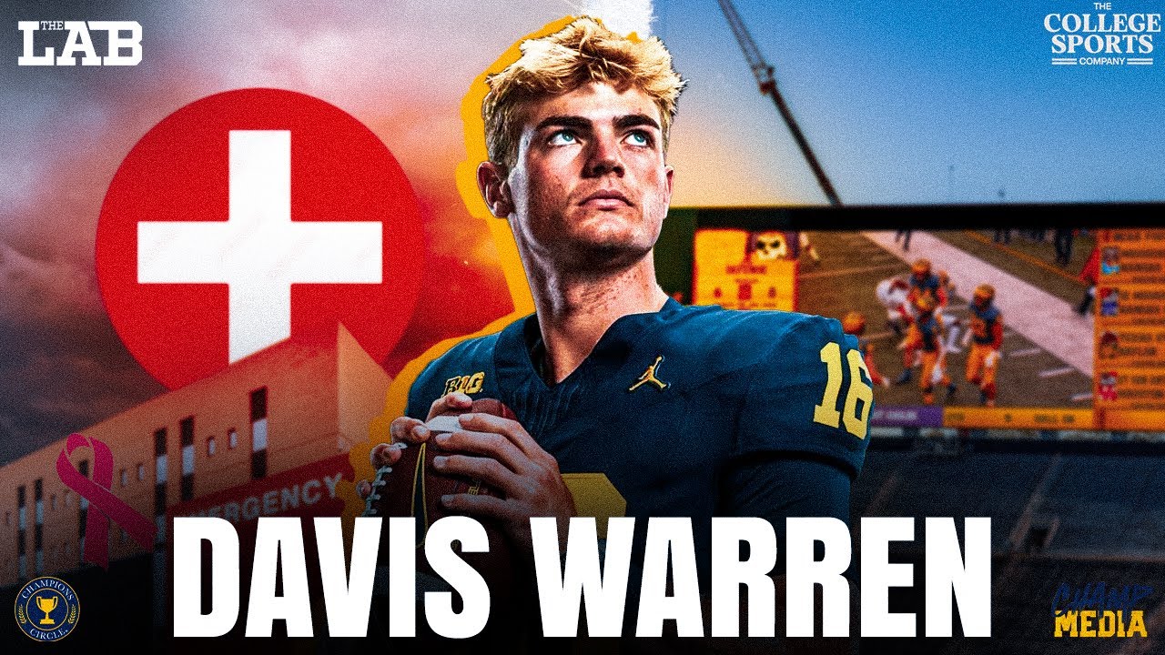 He Beat Cancer… Then Beat Ohio State! Davis Warren Shares REMARKABLE Michigan Football Journey!