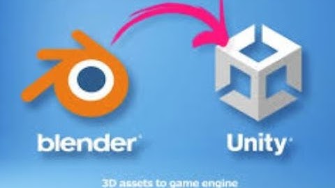 How to Import Blender Assets Into Unity