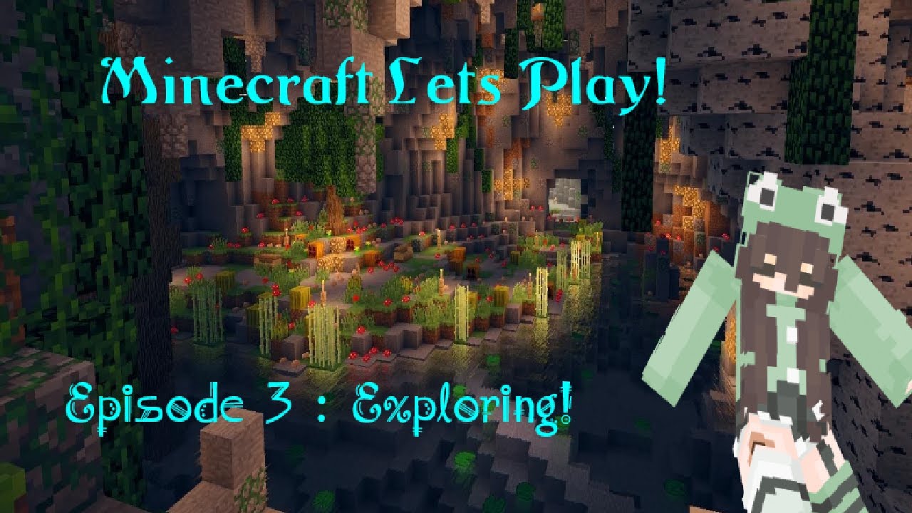 Minecraft Survival Lets Play! Episode 3 : Exploration! - YouTube
