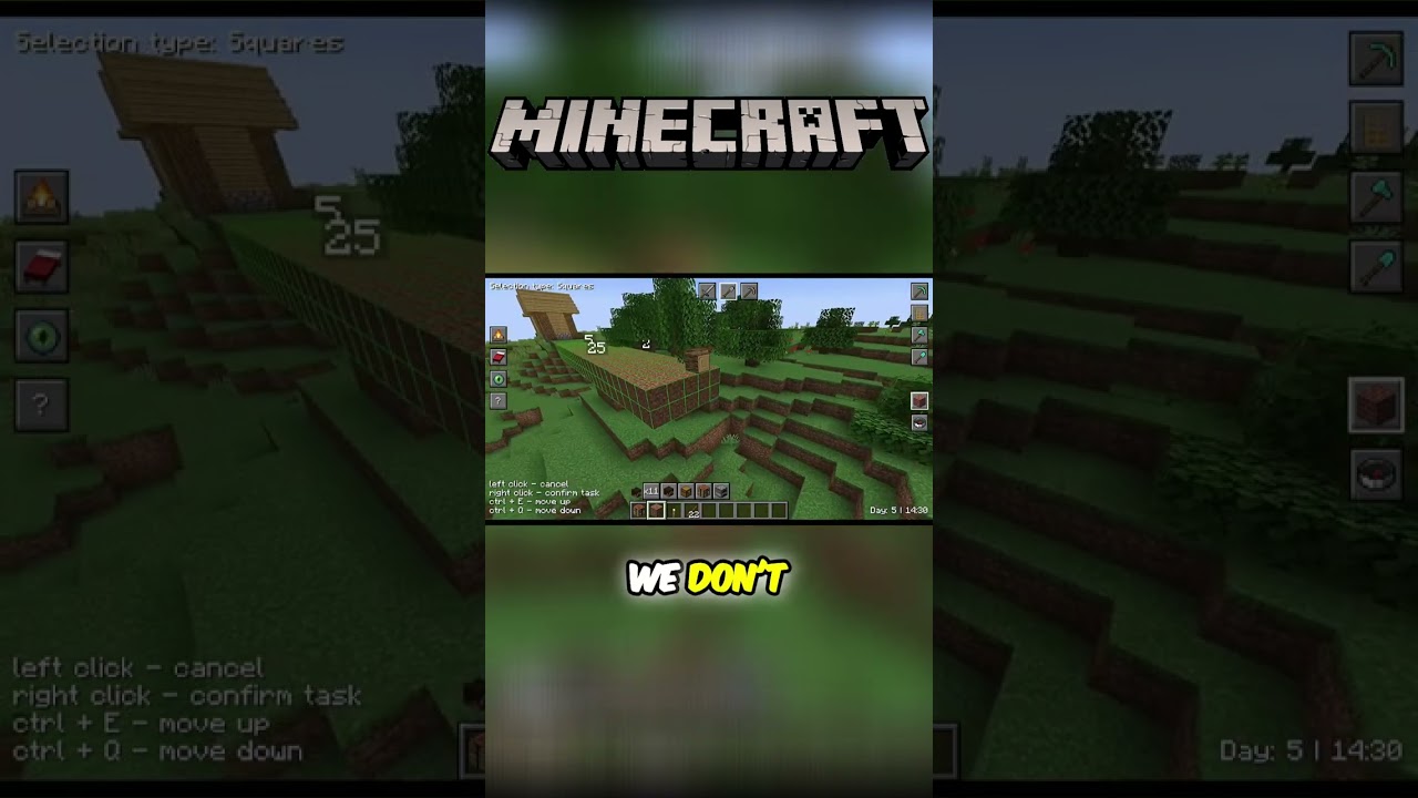 Minecraft Village Makeover: From Hunger to Honey in Minutes!