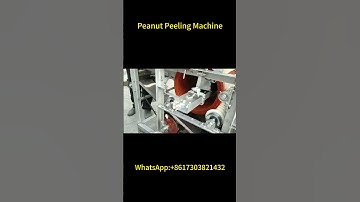 Peanut Peeling Machine | Automatic Peanut Skin Removing Machine