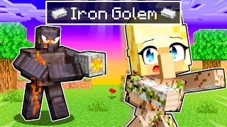 I Survived 100 Days as a Baby Iron Golem