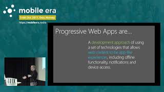 Keynote: Progressive Web Apps - Christian Heilmann