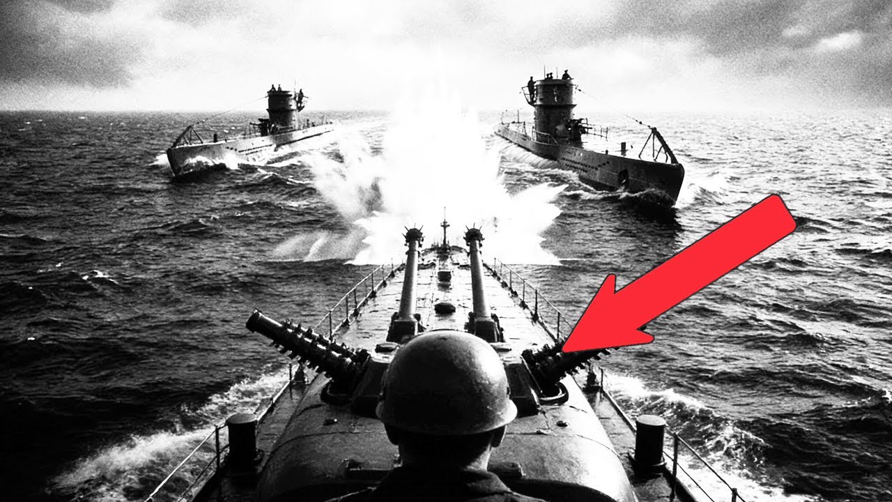 海軍高層稱他的「深水炸彈」威力過大，不適合服役——直到它同時擊沉了3艘U型潛艇，過程驚人...