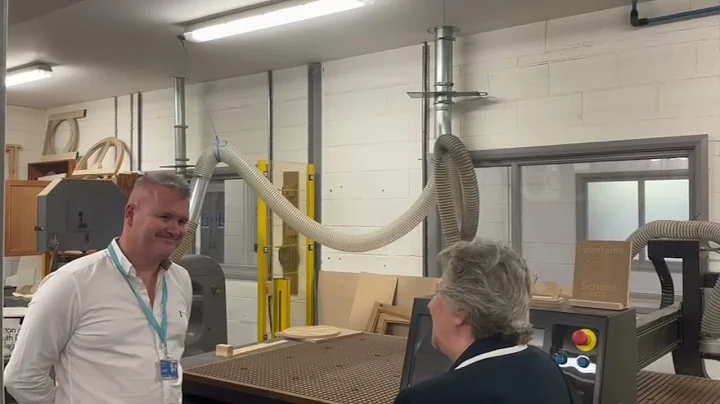 Heather Wheeler visits Stephen Burke Construction Academy in Swadlincote