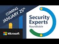 Security Experts Roundtable coming January 25, 2023