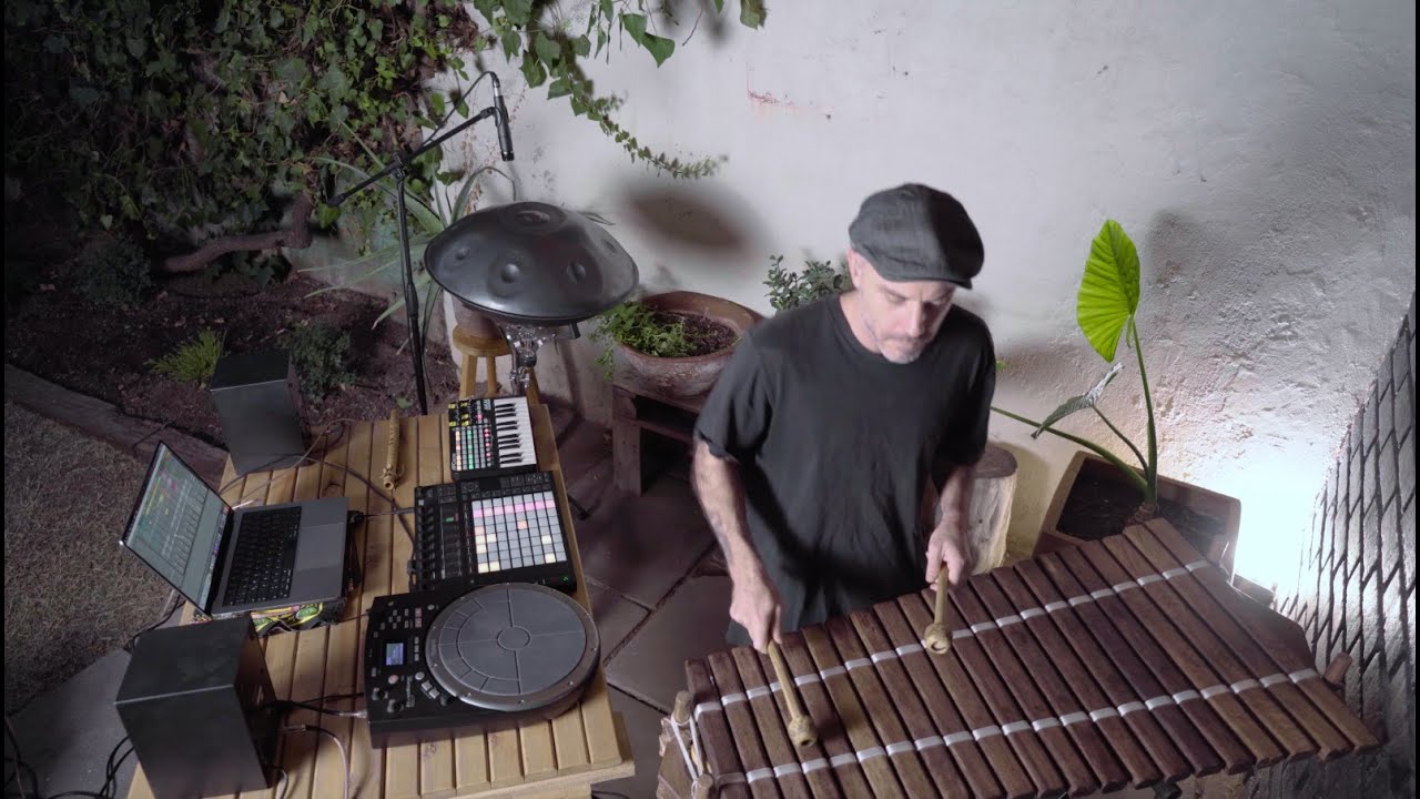 Balafón & Handpan Live Session — Organic Downtempo at Home