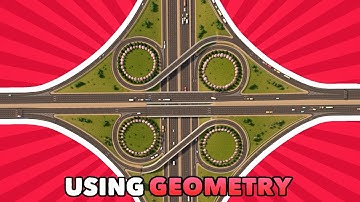 Using Geometry to build a 4-way Interchange in Cities: Skylines