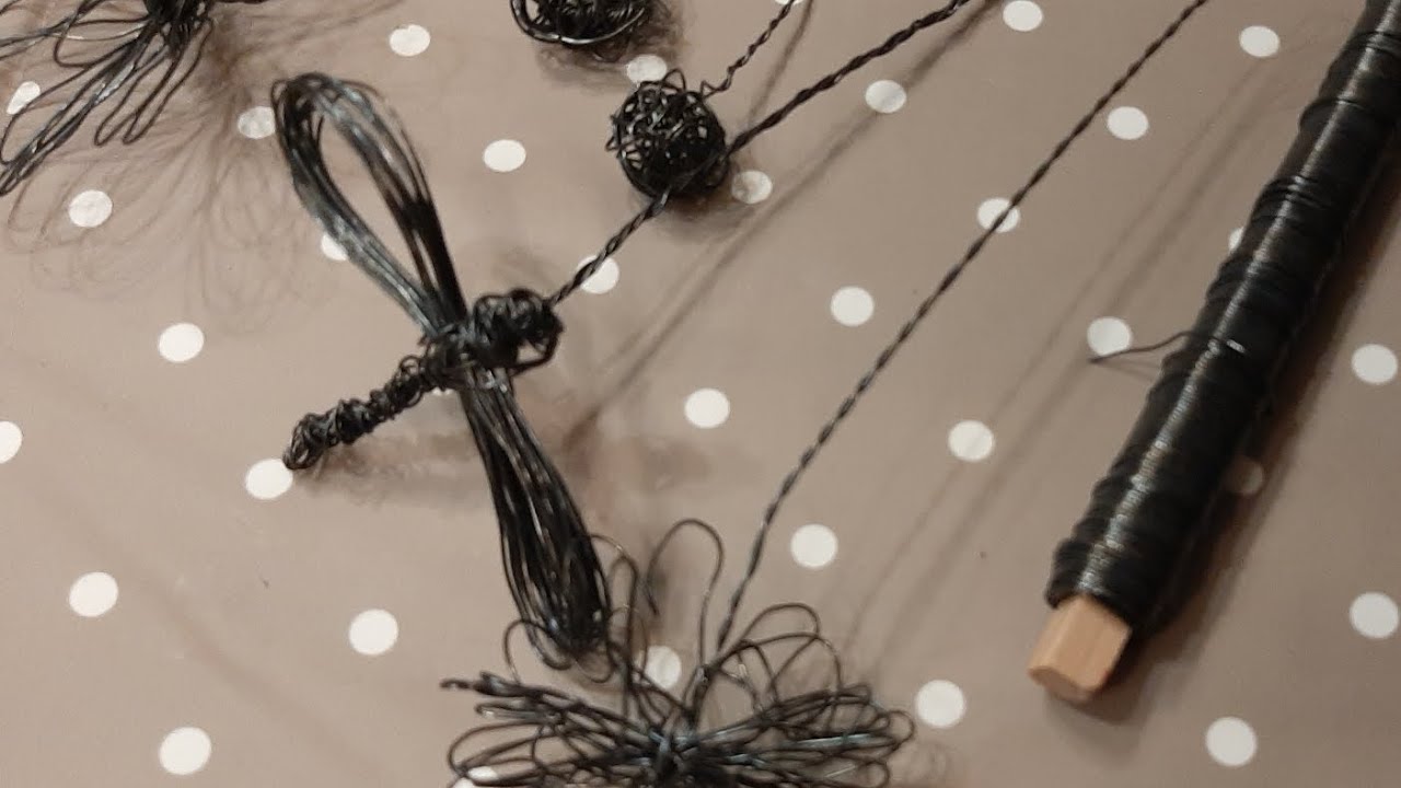 Libelle aus Draht biegen #easy #shortvideo #diy #anleitung #tutorial