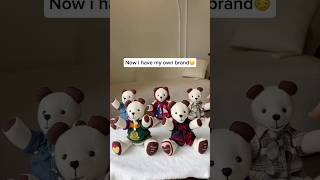 Order your memory bears are right now to get 20% off 😘🐻 #handmadeseller #handmadecraft #gift