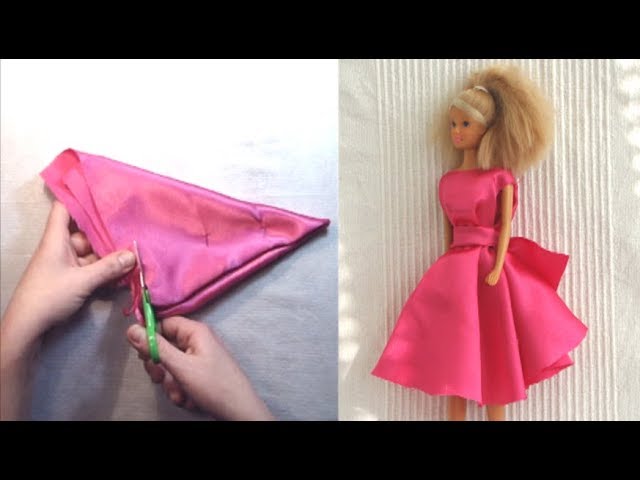 How to Make No-Sew Doll Clothes for Barbies and More! - FeltMagnet