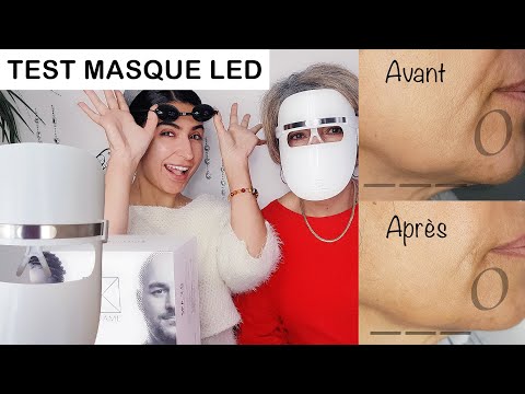 Masque LED Visage avant après - MyLEDtherapy - Masque LED Avis