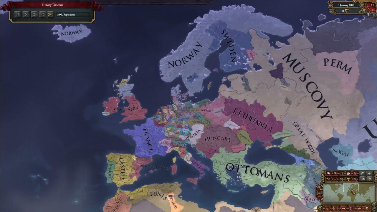 Eu4 but Norway starts with exploration ideas YouTube