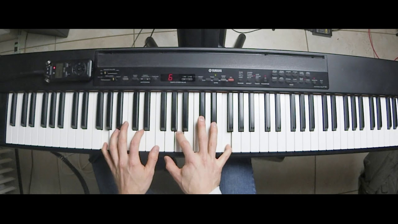 Boz Scaggs - Look What You've Done To Me - Piano Cover - Yamaha P90