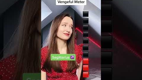 Zodiac Signs TikTok / Vengeful meter 😐 part 1 #shorts