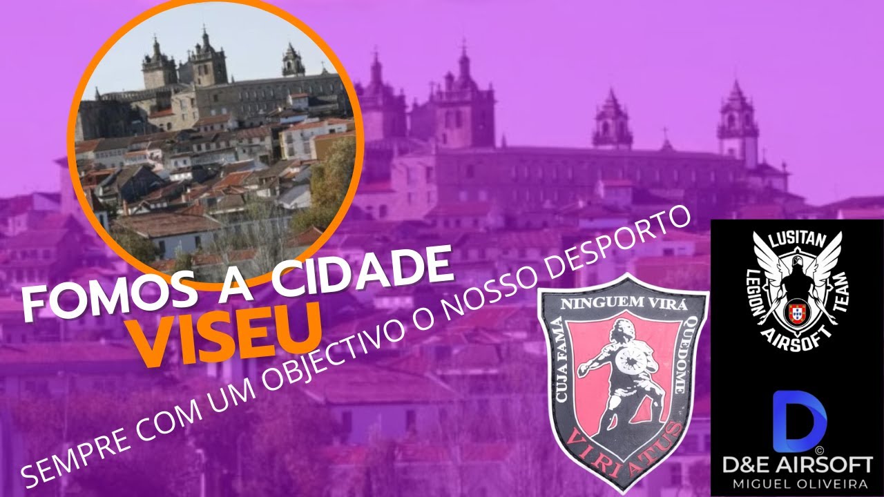 NA Cidade de Viseu/ fomos conhecer a equipe de Airsoft de Viseu Viriatus