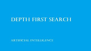 Depth First Search | Code | Python