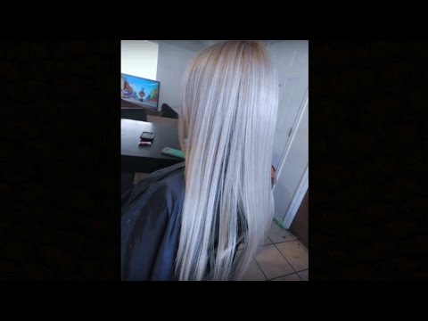 Mechas Beige En Cabello Rubio Youtube