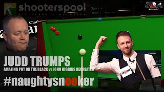 Judd Trumps amazing black - Northern Ireland open 2019 - Recreated in Shooterspool snooker