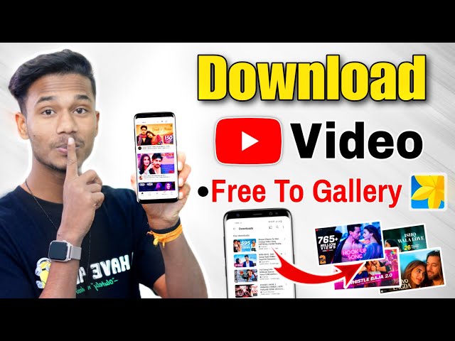 How to Download YouTube Video in With App | YouTube Video Download kaise kare 2024 class=