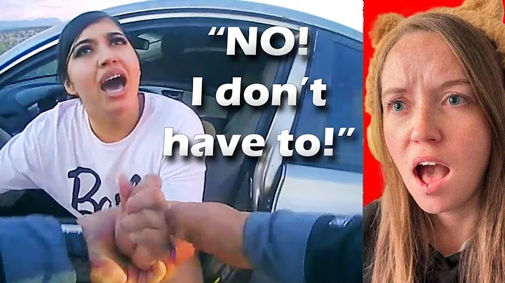 The Most Insufferable Traffic Stop Ever | Calli Bear Reaction