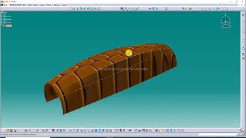 CATIA V5 WIREFRAME AND SURFACE DESIGN, MULTI SECTIONS SURFACE LECTURE-73A