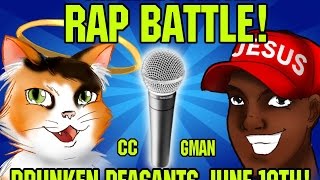 Rap Battle Between Gman and Creationist Cat! Vote for your Favorite DPP #121