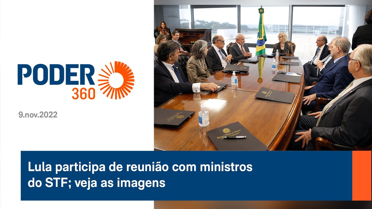 Lula participa de reunião com ministros do STF; veja as imagens