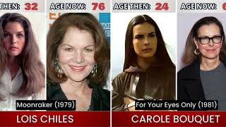 JAMES BOND GIRLS Then and Now - Part 1 ⭐ Real Name and Age I Nostalgia