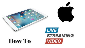 How to use an iPad as a wireless Camera on Wirecast