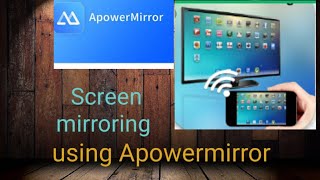 How to mirror phone screen to smart tv. Fun With Tech#screenmirroring #apowermirror screenshot 3