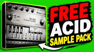 FREE ACID Sample Pack || FREE SAMPLES || By MusicRadar 😲