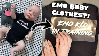 Making EMO Baby Clothes?! | I Opened An Etsy Shop