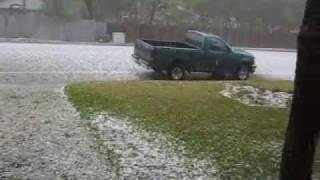 Hail Storm Leander, TX