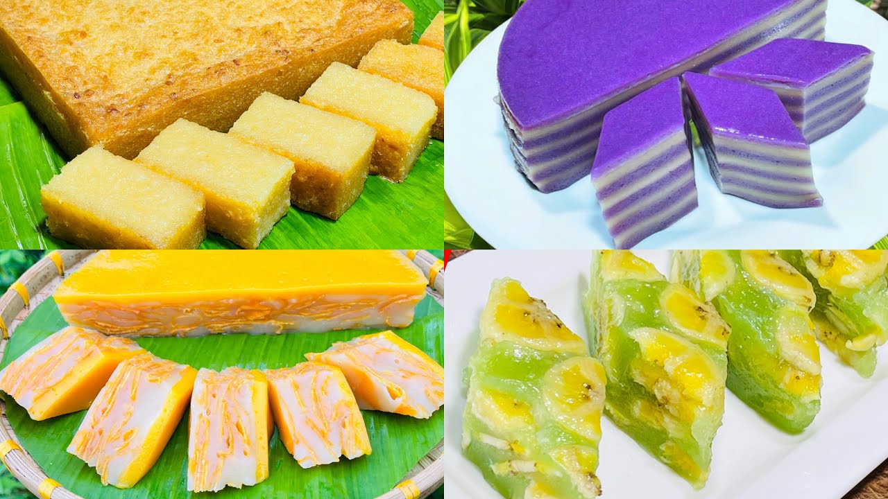 4 món bánh ngon tuyệt vời nguyên liệu từ cây trái rau củ trong vườn nhà