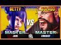 SF6 ⭐ BETTY (Juri) vs ZANGIEF BOLADO (Zangief) ⭐ High Level SF6 Gameplay