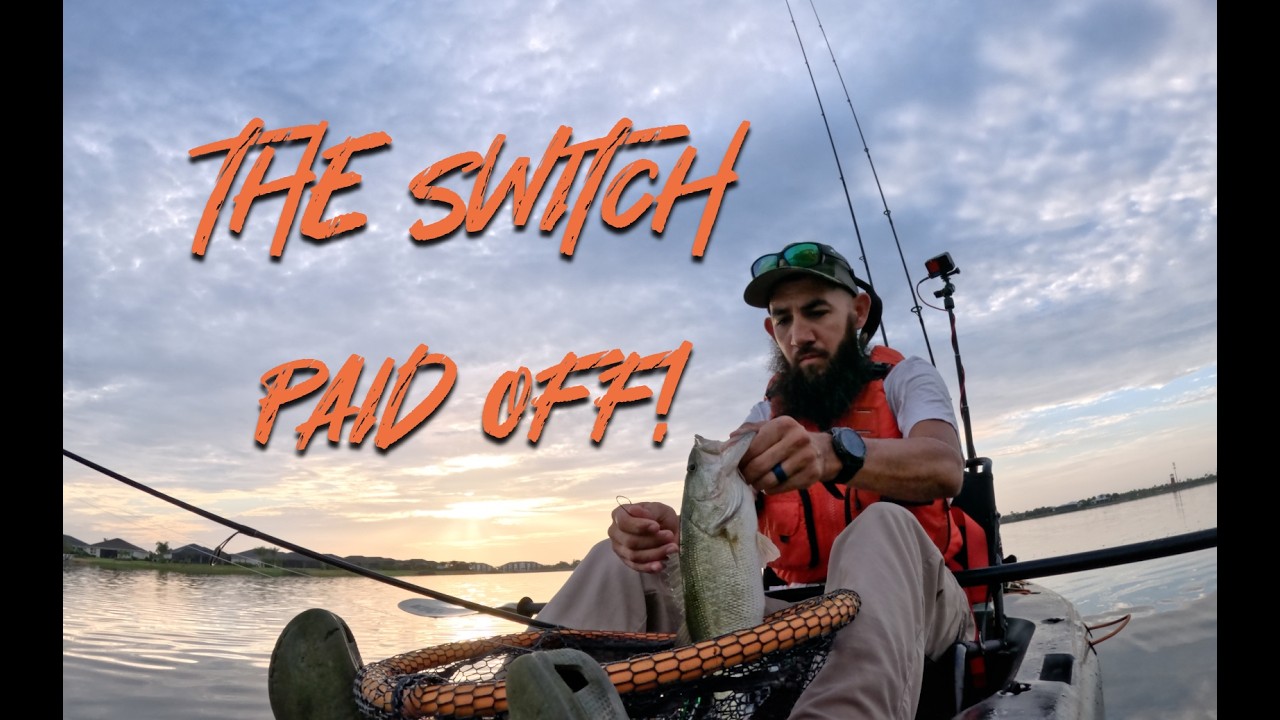 Kayak Bass Fishing a Local Lake