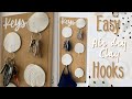 DIY easy air dry clay projects for home decor