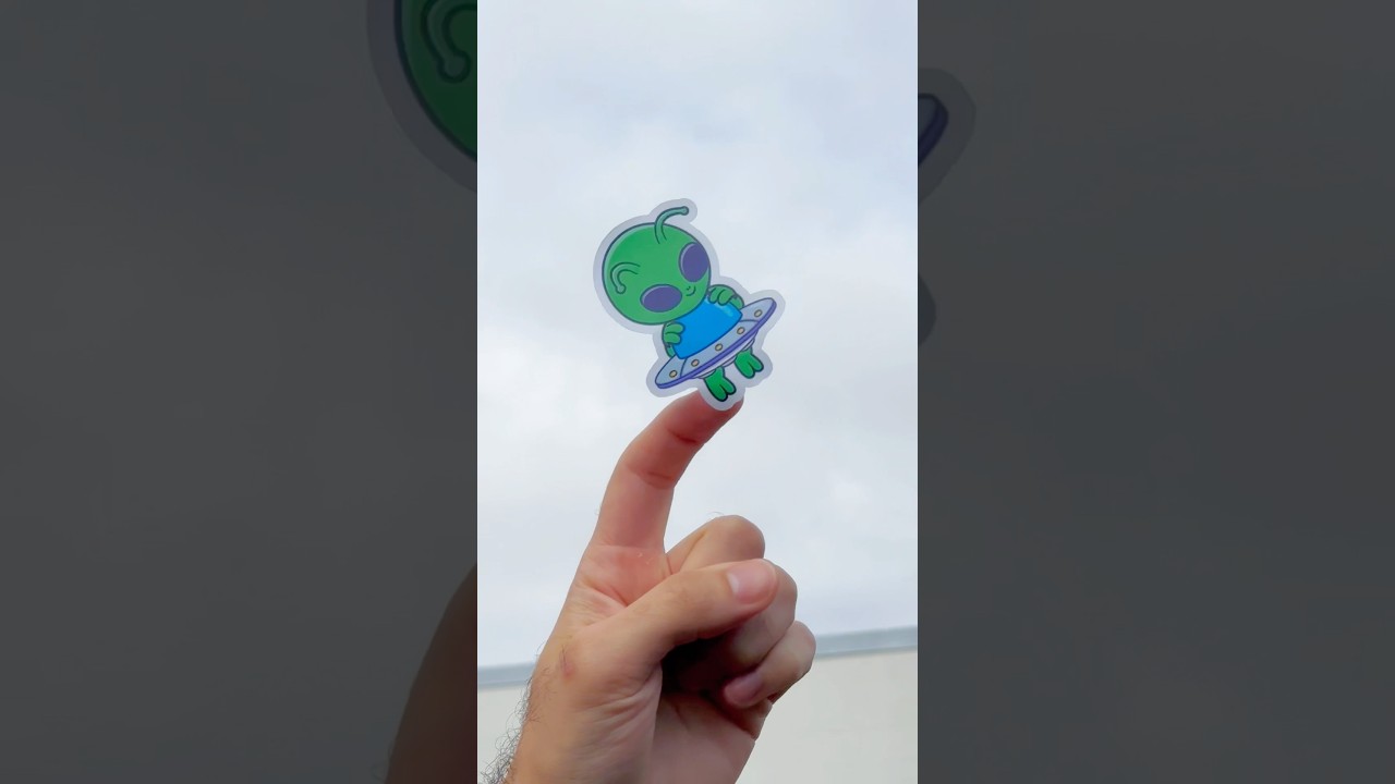 UFO Spotted at OnlineLabels 🤯👽 